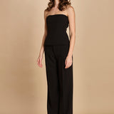 top bustier in cady 31351-313 NERO 29 federica tosi 