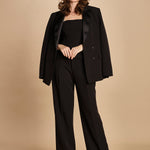 top bustier in cady 31351-313 NERO 29 federica tosi 