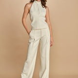 top in cady con schiena nuda 31357-313 LATTE 02 federica tosi 