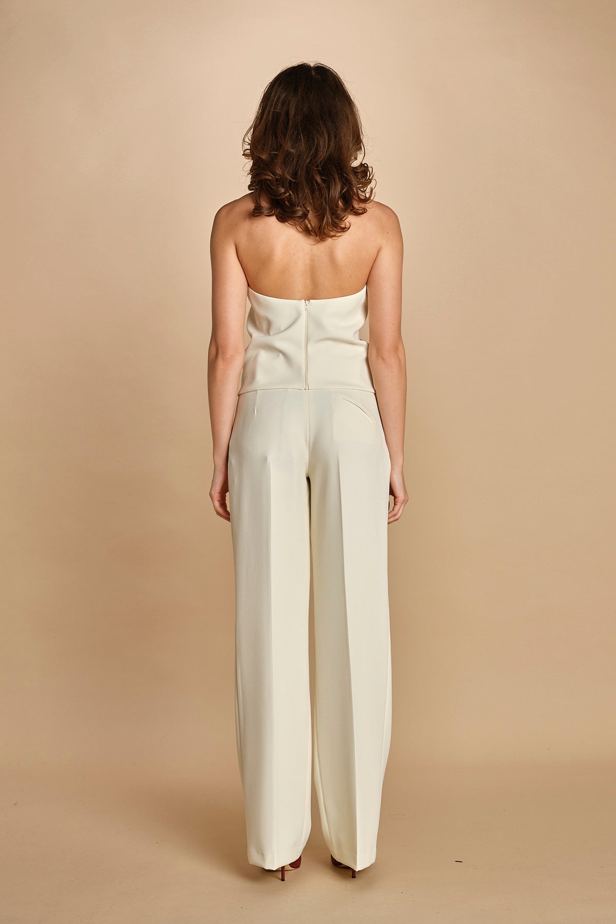 top in cady con schiena nuda 31357-313 LATTE 02 federica tosi 