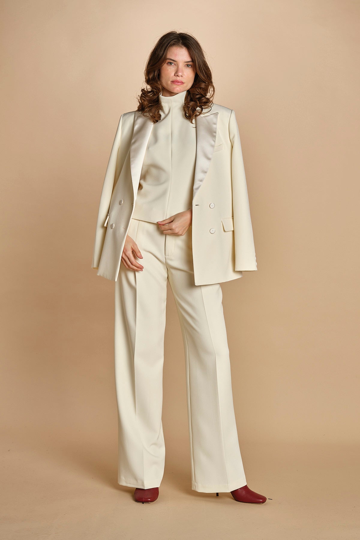 top in cady con schiena nuda 31357-313 LATTE 02 federica tosi 