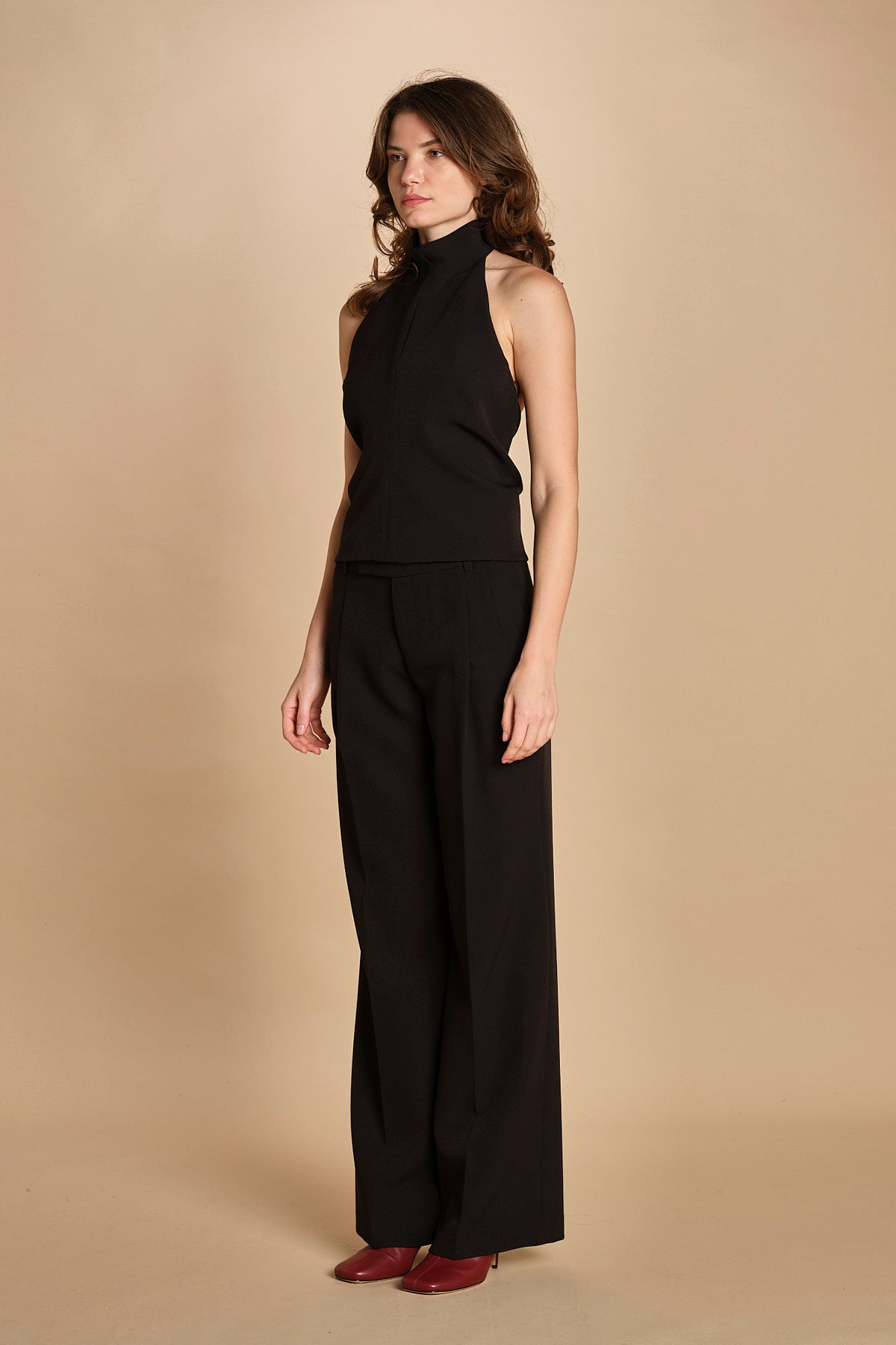 top in cady con schiena nuda 31357-313 NERO 29 federica tosi 
