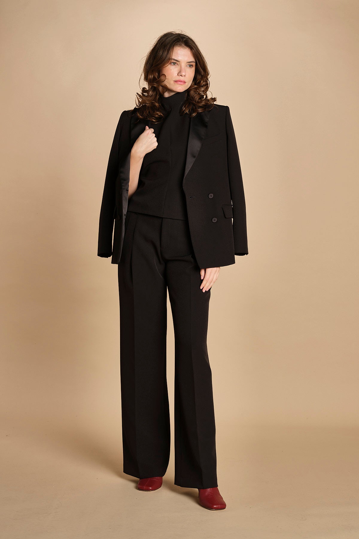 top in cady con schiena nuda 31357-313 NERO 29 federica tosi 