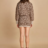 minigonna maculata 32400-355 BEIGE.MORO 25 federica tosi 