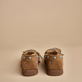scarpe camoscio con pietre LAKOTA BROWN fortela 