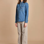 camicia denim NTEX-00403 D390 fortela 