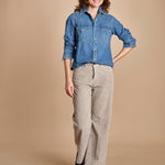 camicia denim NTEX-00403 D390 fortela 