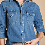 camicia denim NTEX-00403 D390 fortela 