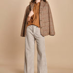camicia texana TOLEDO-0171T COFFEE fortela 