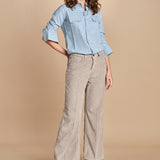 camicia texana TOLEDO-SM001 SKY fortela 