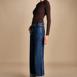 denim con risvolto THE CUFFED WIDE 2021210 SPENDER SPCR frame 