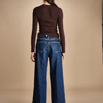 denim con risvolto THE CUFFED WIDE 2021210 SPENDER SPCR frame 