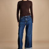 denim con risvolto THE CUFFED WIDE 2021210 SPENDER SPCR frame 