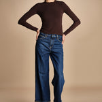 denim con risvolto THE CUFFED WIDE 2021210 SPENDER SPCR frame 