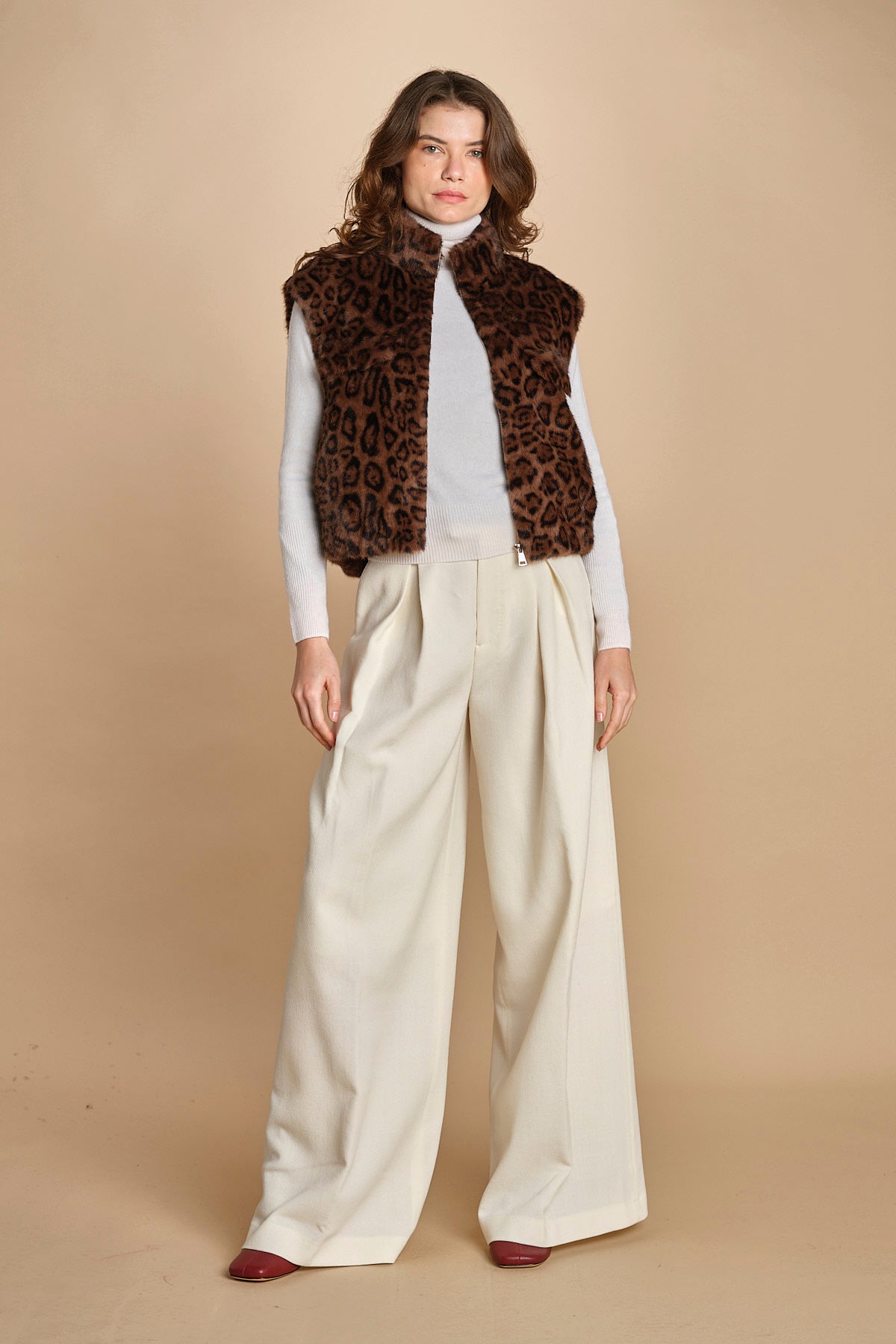 gilet in ecofur. GABI LEO giovanni paris 