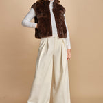 gilet in ecofur. GABI MARRON giovanni paris 
