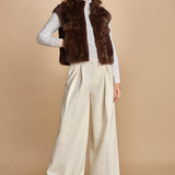 gilet in ecofur. GABI MARRON giovanni paris 