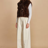 gilet in ecofur. GABI MARRON giovanni paris 