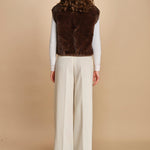 gilet in ecofur. GABI MARRON giovanni paris 
