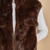 gilet in ecofur. GABI MARRON giovanni paris 