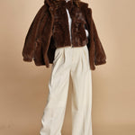 gilet in ecofur. GABI MARRON giovanni paris 