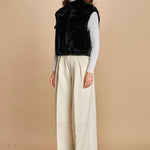 gilet in ecofur. GABI NOIR giovanni paris 