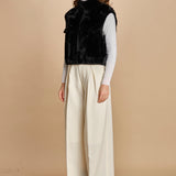 gilet in ecofur. GABI NOIR giovanni paris 
