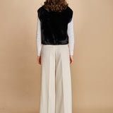 gilet in ecofur. GABI NOIR giovanni paris 