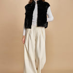 gilet in ecofur. GABI NOIR giovanni paris 