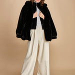 gilet in ecofur. GABI NOIR giovanni paris 