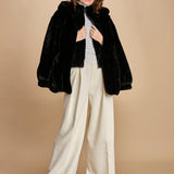 gilet in ecofur. GABI NOIR giovanni paris 