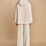 parka ecofur. SELENA ECRU giovanni paris 