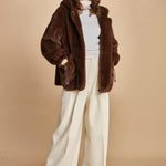 parka ecofur. SELENA MARON giovanni paris 
