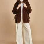 parka ecofur. SELENA MARON giovanni paris 
