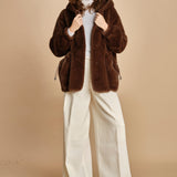 parka ecofur. SELENA MARON giovanni paris 