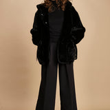 parka ecofur. SELENA NOIR giovanni paris 