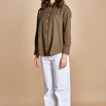 CINEMA camicia con automatici BECH605 ARMY hartford 