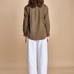 CINEMA camicia con automatici BECH605 ARMY hartford 