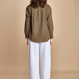 CINEMA camicia con automatici BECH605 ARMY hartford 