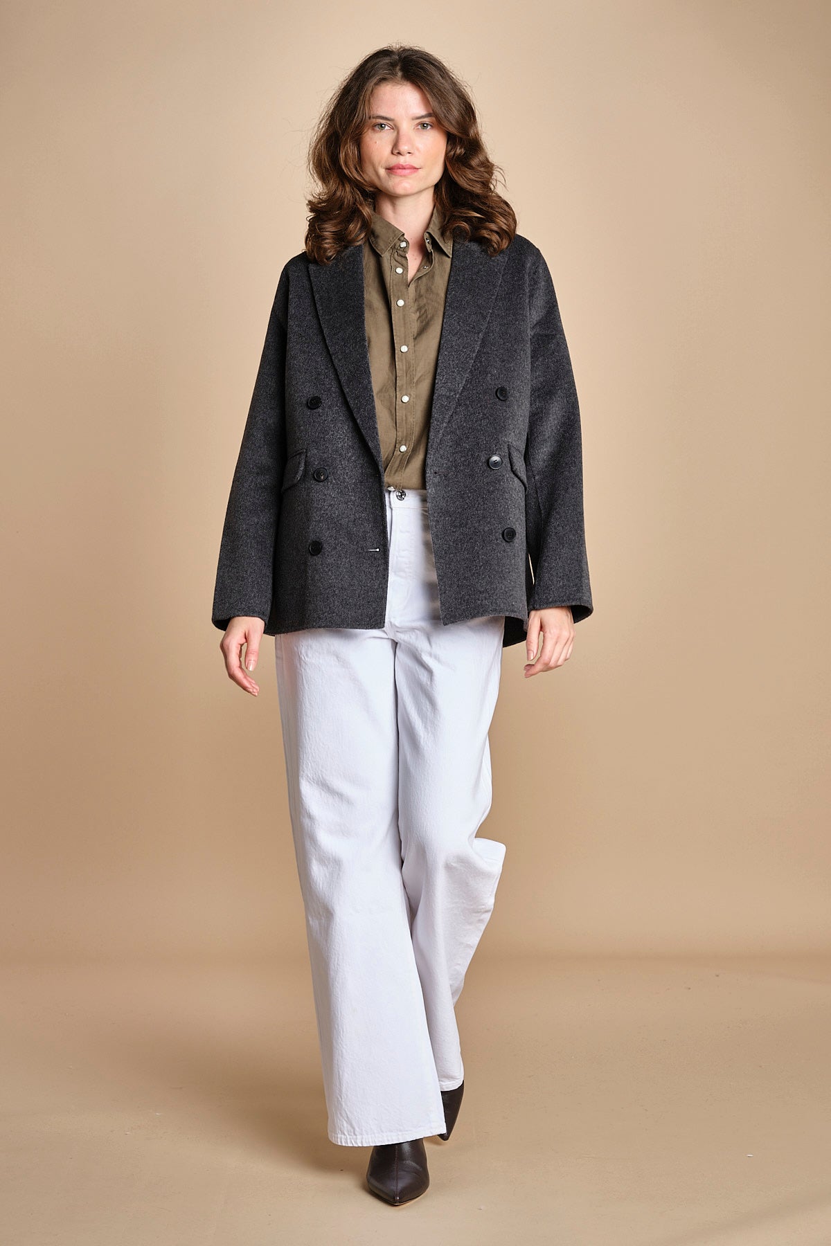 CINEMA camicia con automatici BECH605 ARMY hartford 