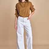 CINEMA camicia con automatici BECH605 MOCHA hartford 