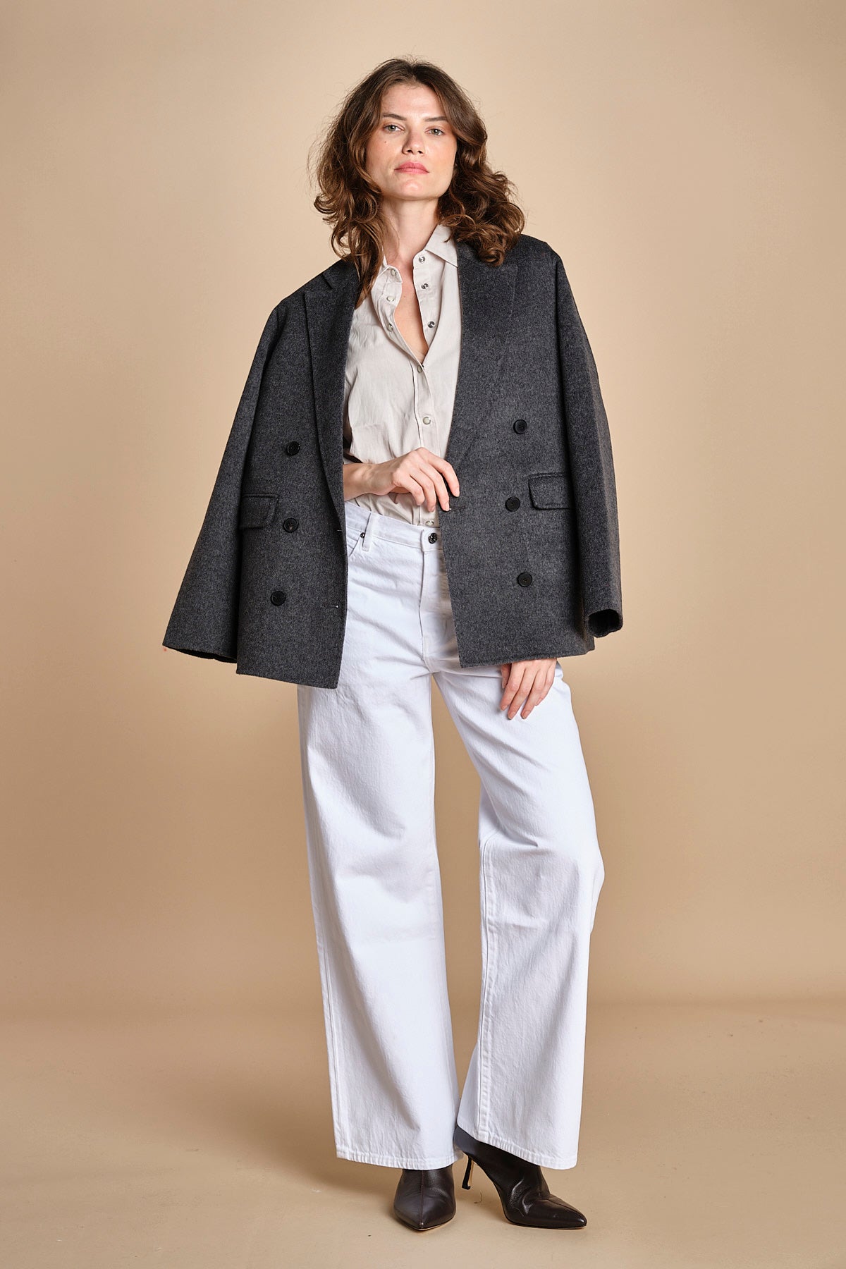 CINEMA camicia con automatici BECH605 STONE hartford 