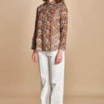 CINEMA camicia con stampa tigre BECH623 NATURAL hartford 