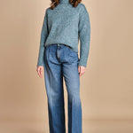 MYAC maglia collo alto in shetland BEMT512 JADE hartford 