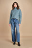 MYAC maglia collo alto in shetland