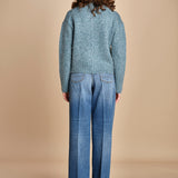 MYAC maglia collo alto in shetland BEMT512 JADE hartford 