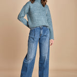 MYAC maglia collo alto in shetland BEMT512 JADE hartford 