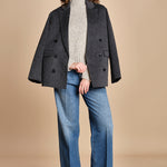 MYAC maglia collo alto in shetland BEMT512 NATURAL hartford 