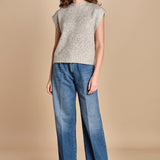MAM gilet in shetland BEMV512 NATURAL hartford 