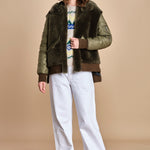 MAGIE maglia con greche BEND516 ECRU BLUE hartford 